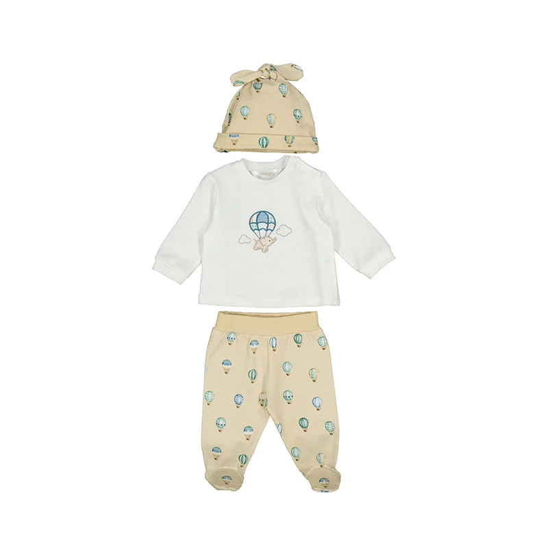 White 3pc Air Balloon Outfit