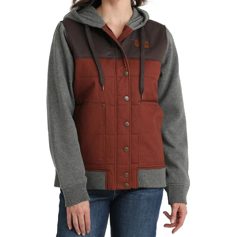 Cinch Women's Canvas Hoodie Jacket