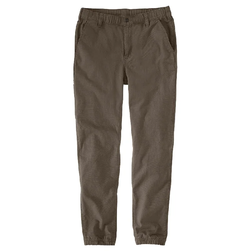 Carhartt 106889 Men's Rugged Flex® Relaxed Fit Canvas Jogger Pant - 30W x Short - Tarmac