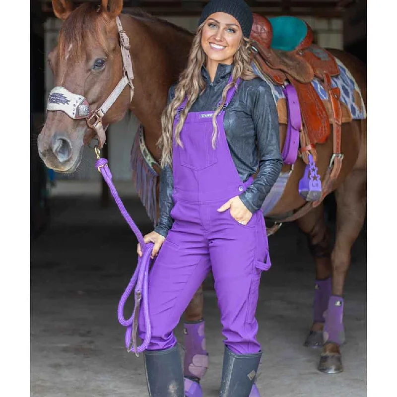 Cowgirl Tuff Women's Purple Overalls