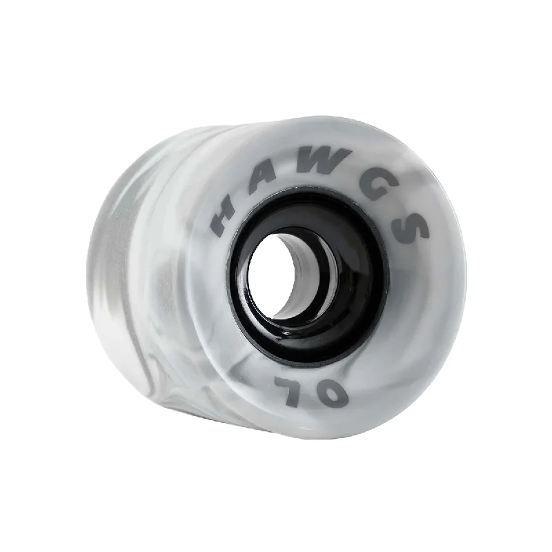 Hawgs Supreme Hawgs Longboard Wheels - 70mm 78a Grey/White