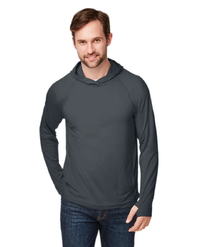 North End Unisex JAQ Stretch Performance Hooded T-Shirt NE105