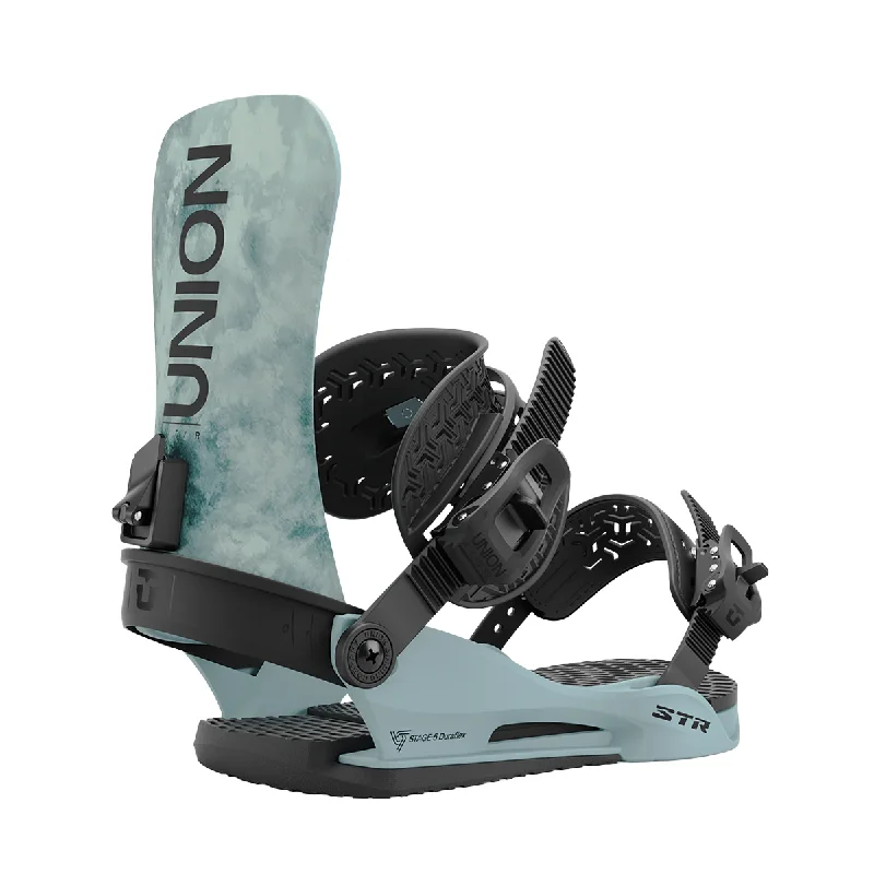 Union 2025 STR Snowboard Bindings - Tie Dye