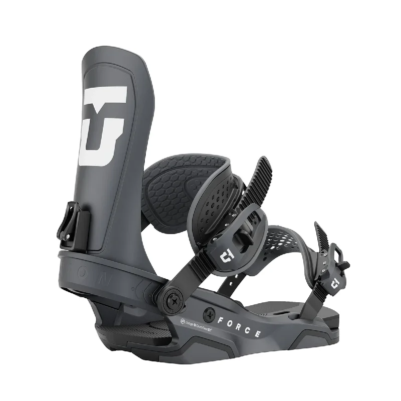 Union 2025 Force Snowboard Bindings - Gunmetal