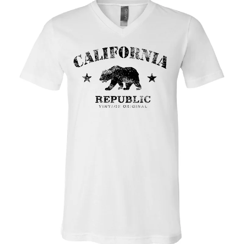 California Vintage Original Asst Colors V-Neck