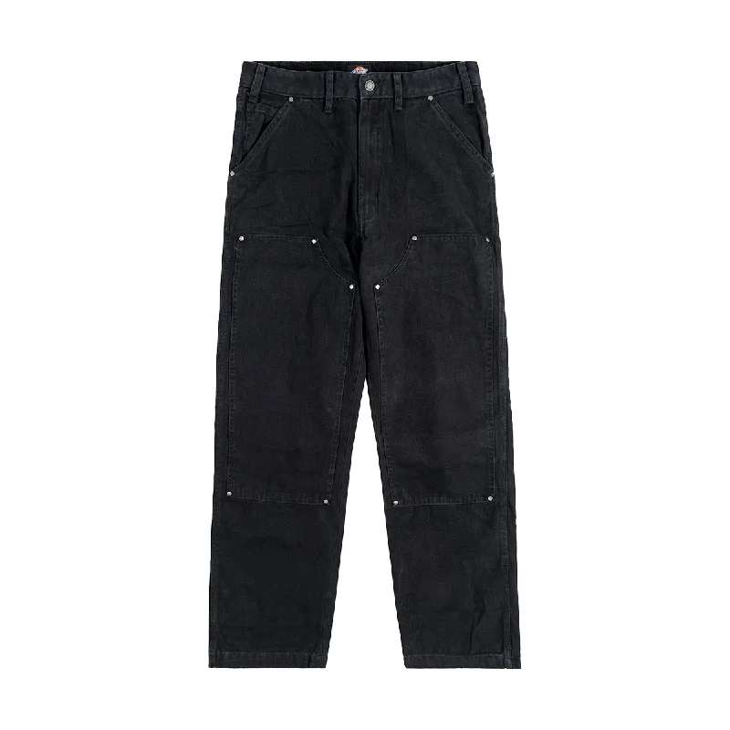 Dickies Duck Canvas Double Knee Pants - Black