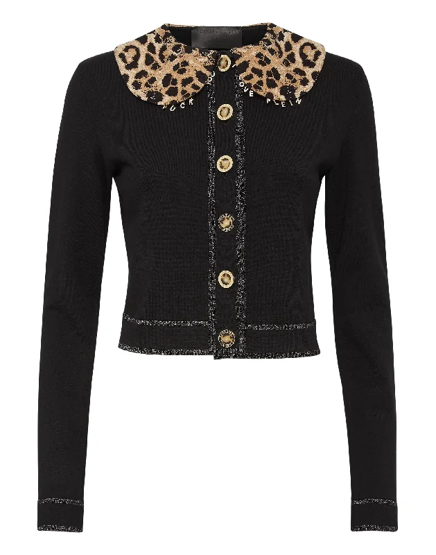 Cardigan Short Leopard