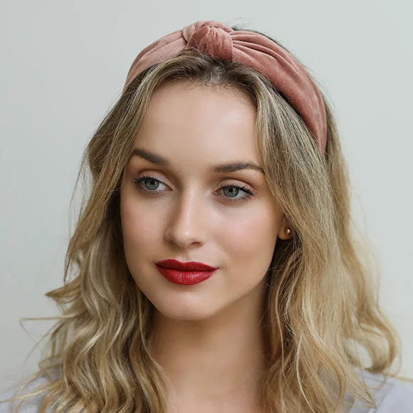 Velvet Twist Knot Headband