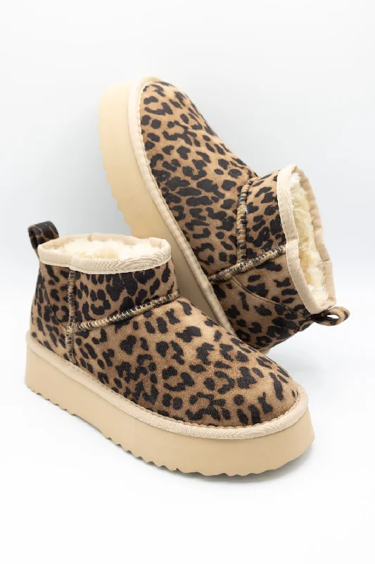 Beach by Matisse Breckenridge Booties for Women in Cheetah | BRECKENRIDGE-CHEETAH