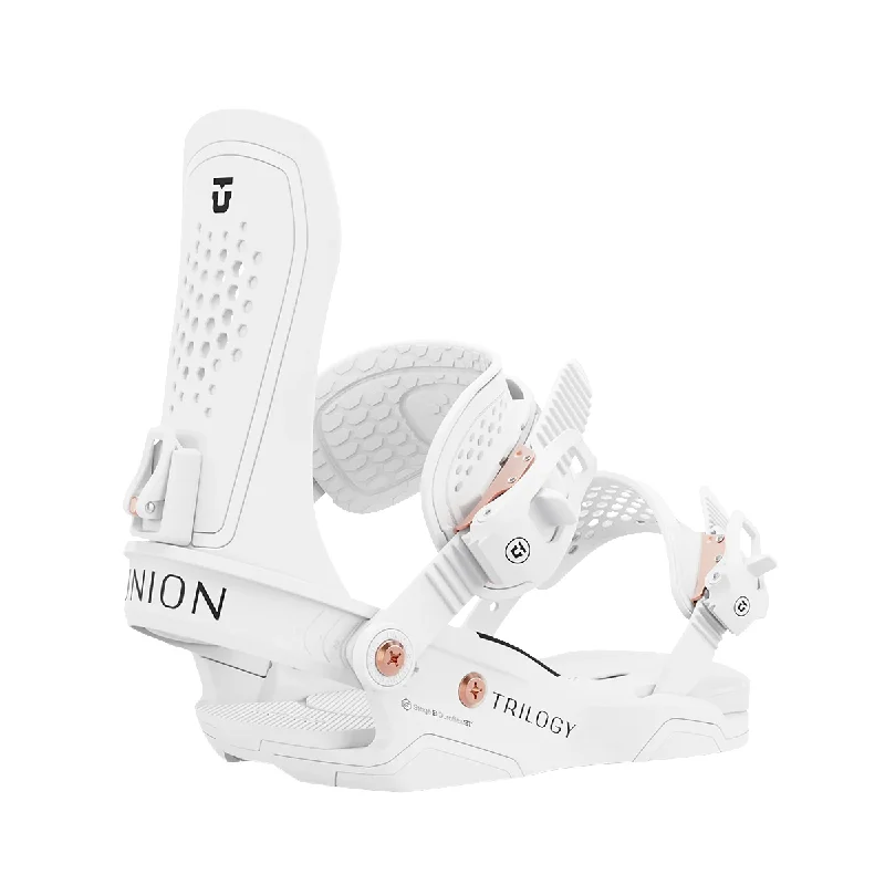 Union Women's 2025 Trilogy Snowboard Bindings - White