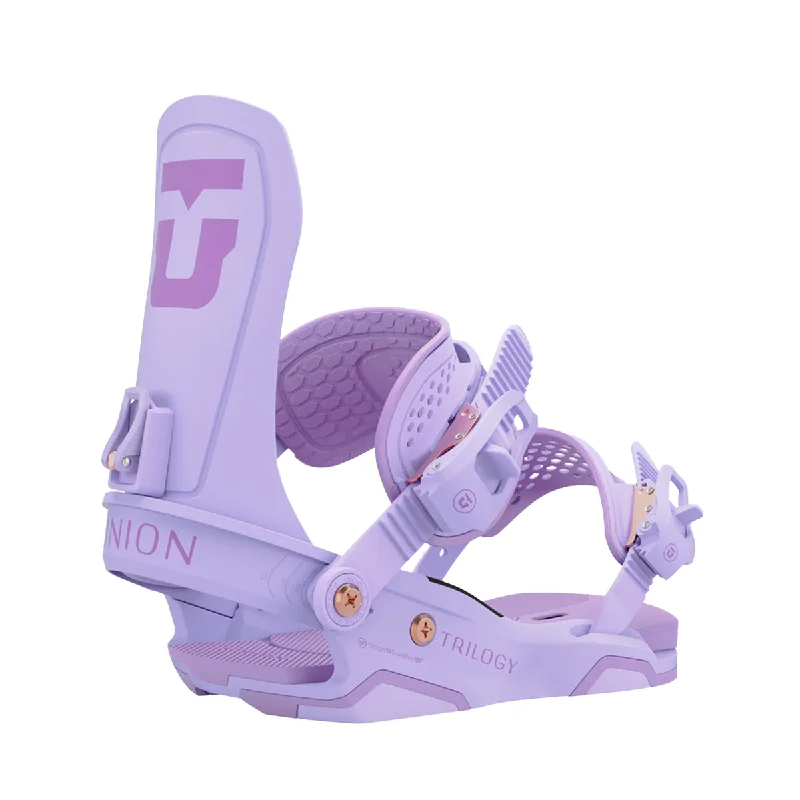 Union Women's 2025 Trilogy Snowboard Bindings - Lavender