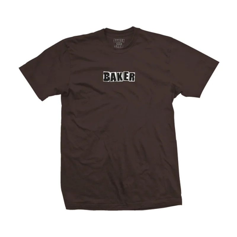 Baker Brand Logo T-Shirt - Brown