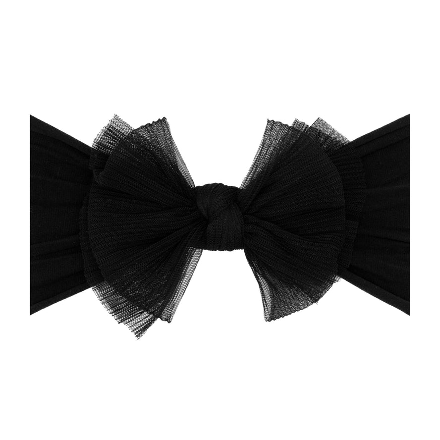 Knotted Fab-Bow-Lous Pleated Tulle Bow