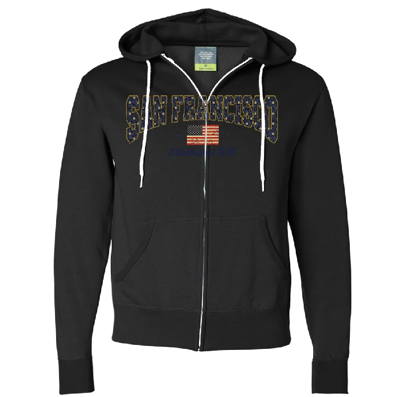 San Francisco Stars Zip-Up Hoodie