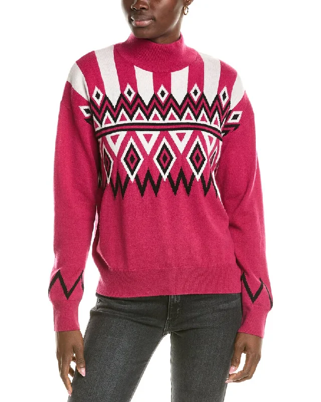 Brodie Cashmere Wool & Cashmere-Blend Blair Fairisle Jumper