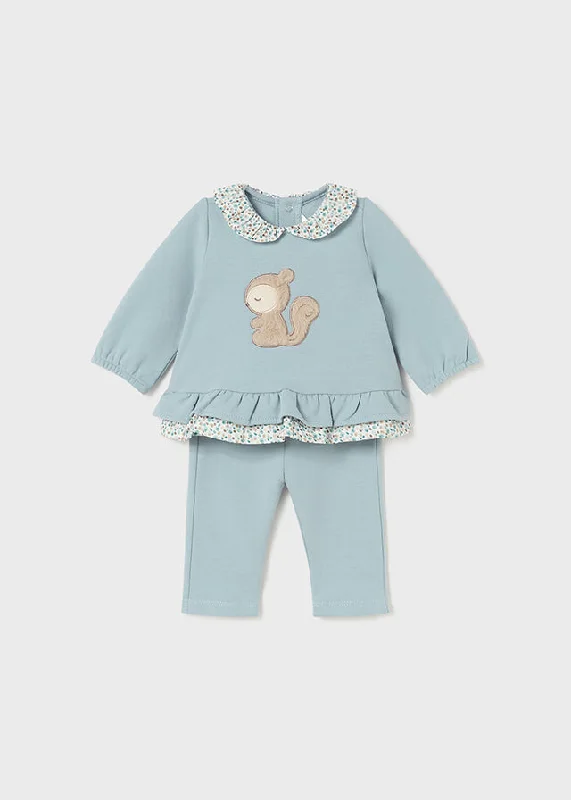 2 Piece Girls Squirrel Top & Pants