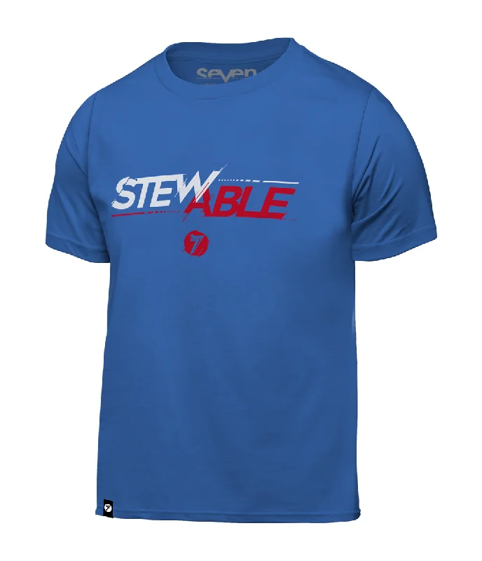 Youth Stewable Tee Royal