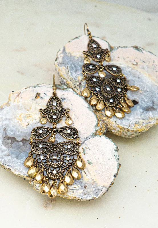 Vintage Inspired Statement Earrings