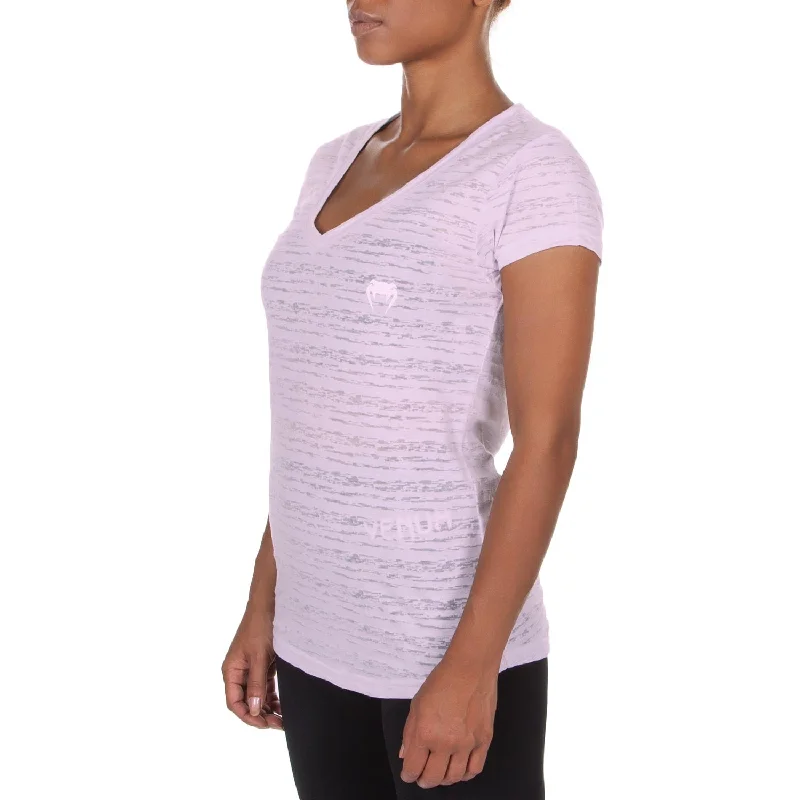 Venum Essential V Neck T-Shirt - Light Lilac