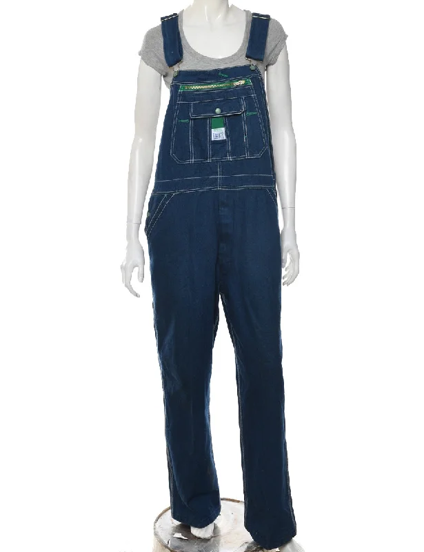 Medium Wash Liberty Workwear Dungarees - W40 L30