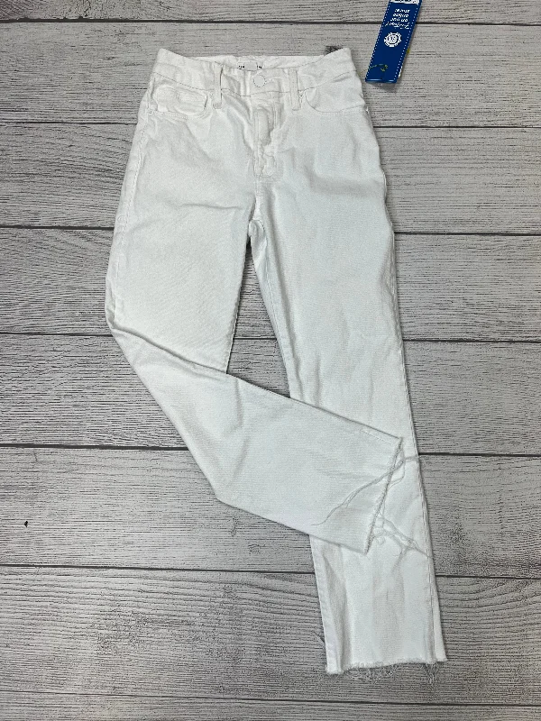 White Jeans Designer Good American, Size 2