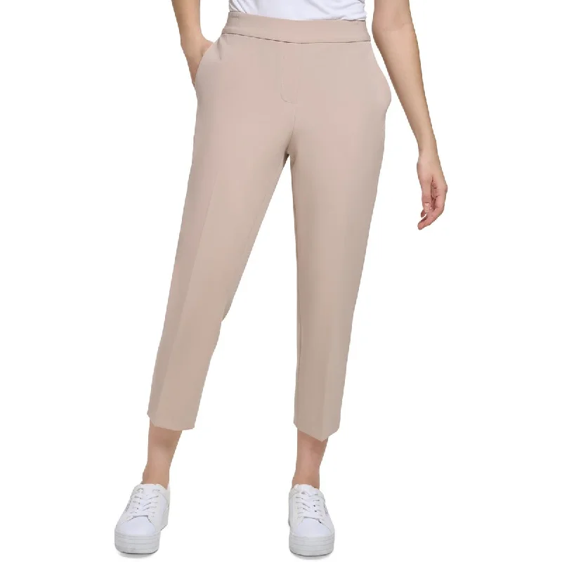 Calvin Klein Womens Mid Rise Slim Skinny Pants