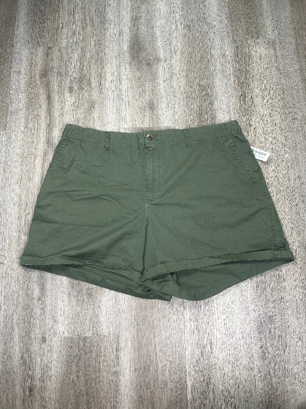 Green Shorts Old Navy, Size 3x