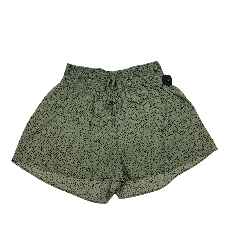 Green Shorts Shein, Size 2x