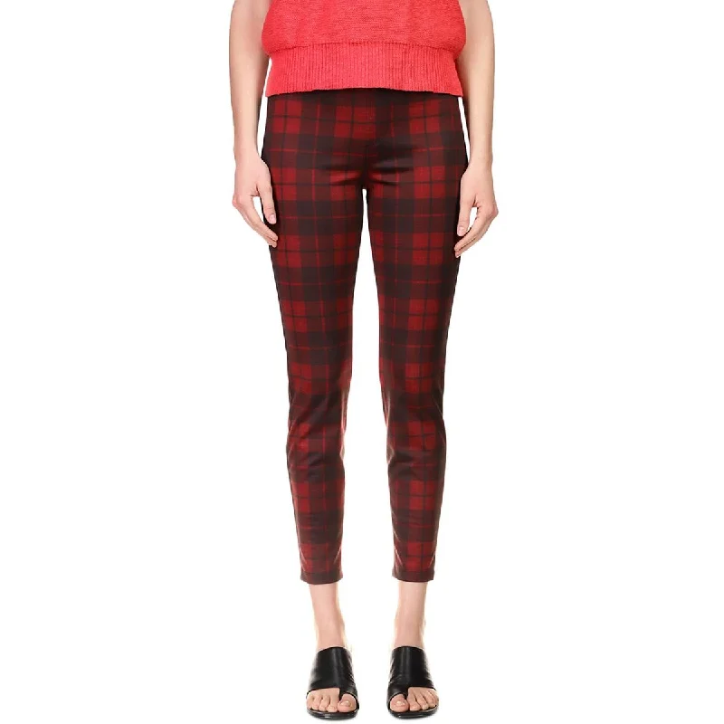 Sanctuary Womens Runway Plaid Pull On Leggings