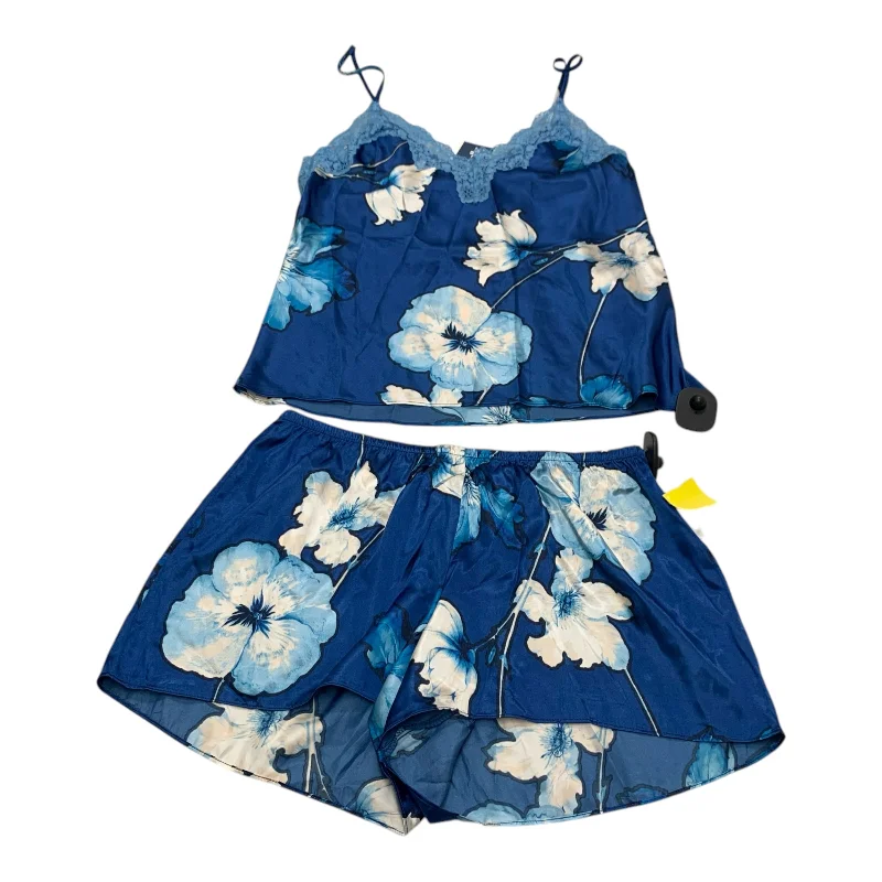 Shorts Set By Linea Donatella  In Blue, Size: M