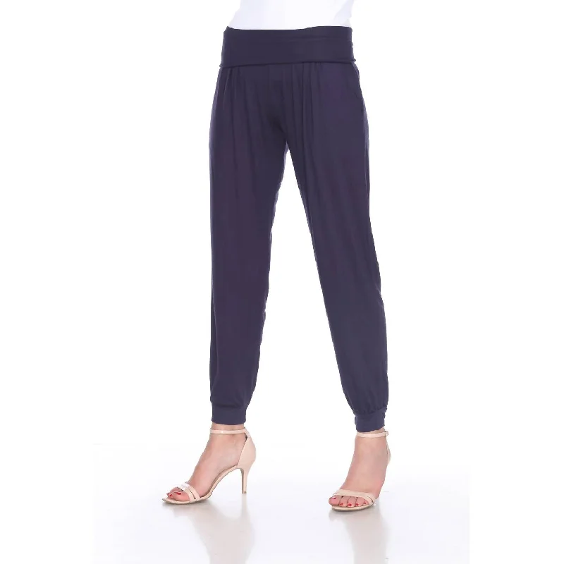 Women's Harem Pants In Navy